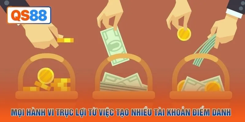 Mọi hành vi trục lợi từ việc tạo nhiều tài khoản điểm danh